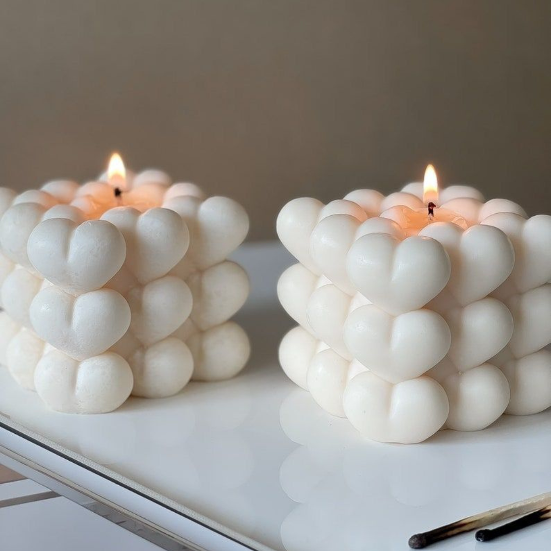 Candele | Cubo a Cuori