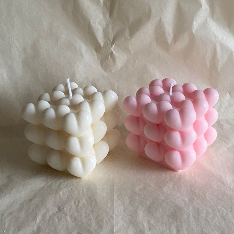 Candele | Cubo a Cuori